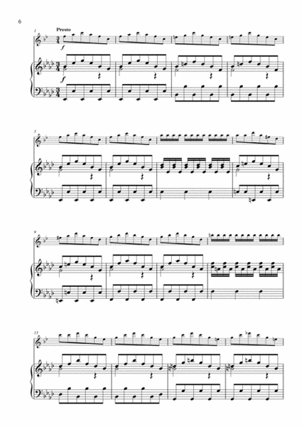 Concerto in G Minor RV439 arranged for Clarinet and Piano image number null
