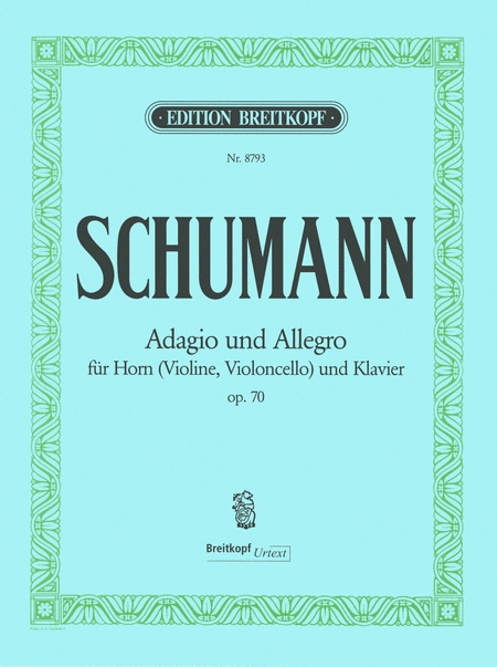 Adagio und Allegretto op. 70