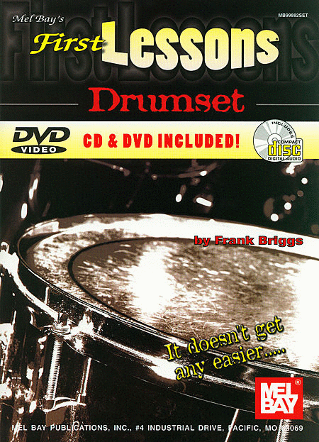 First Lessons Drumset (Book CD DVD)