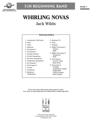 Whirling Novas: Score