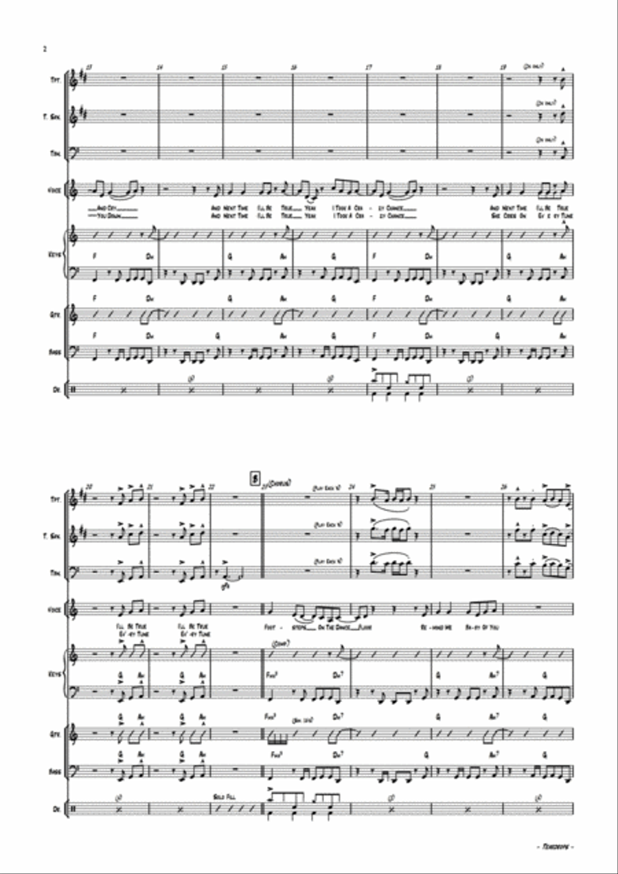 Teardrops Large Ensemble scores gallery preview page 6