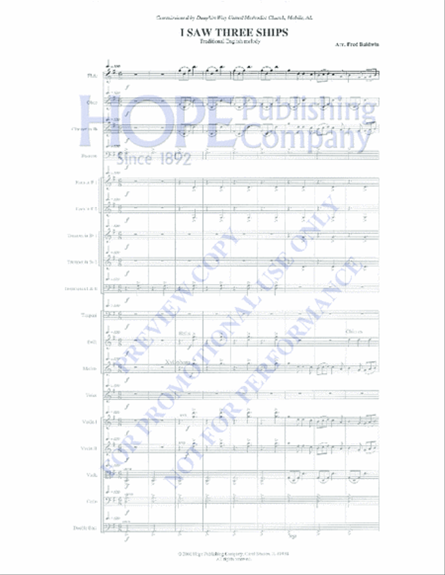 I Saw Three Ships I Saw Three Ships Choir scores gallery preview page 2