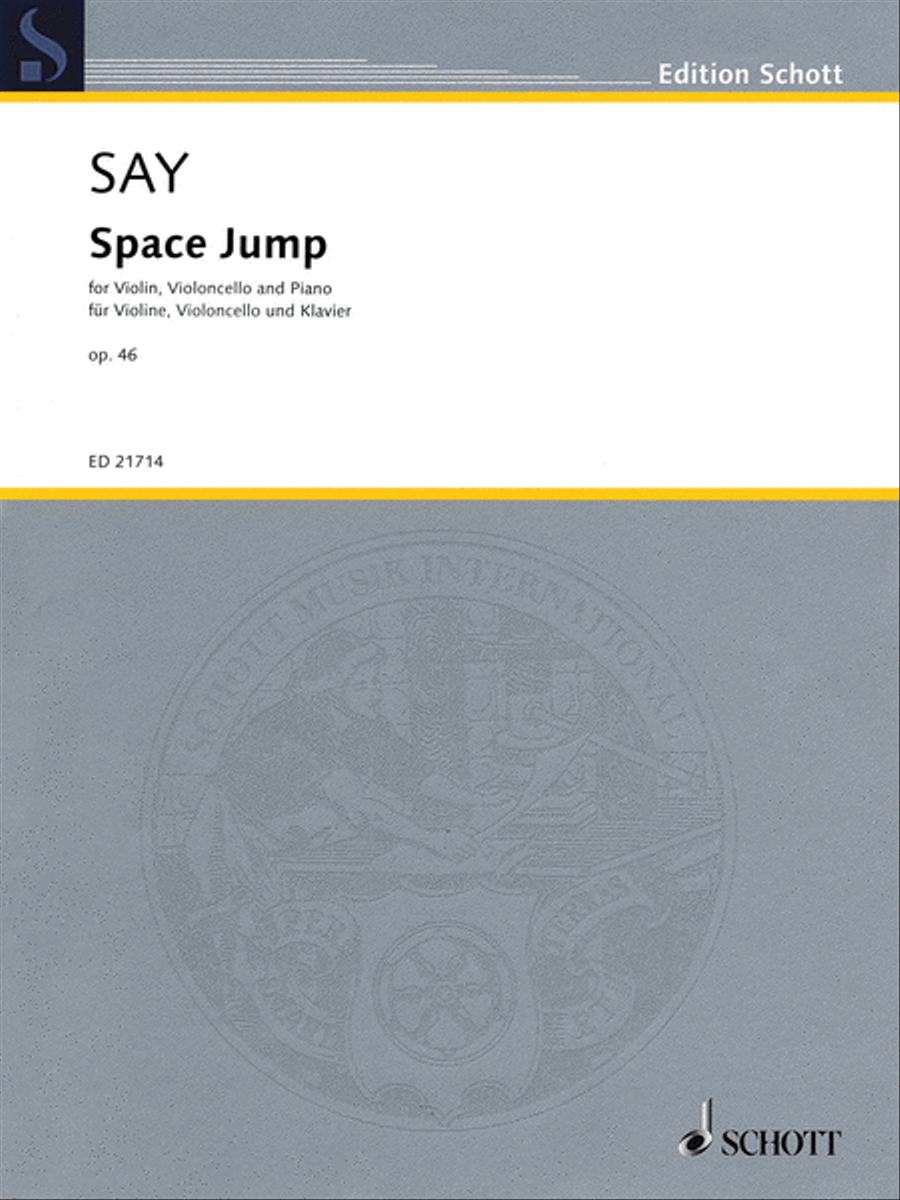 Space Jump, Op. 46 Piano Trio scores gallery preview page 1
