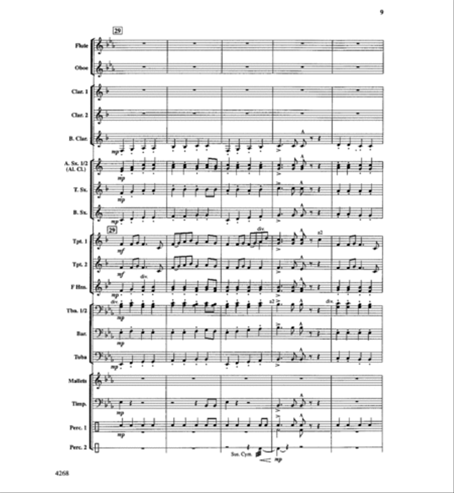 Winchester Chronicles Winchester Chronicles Concert Band scores gallery preview page 8