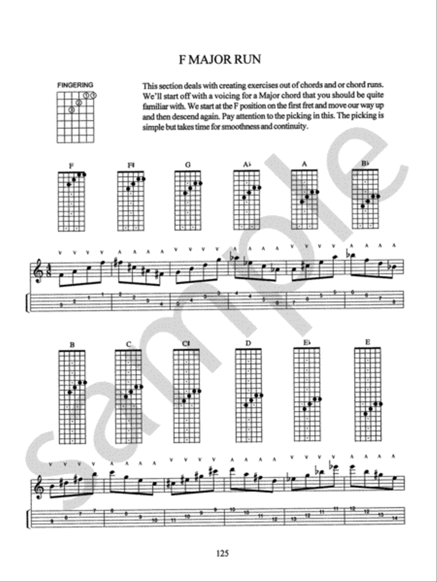The Guitar Grimoire: The Exercise Book Guitar Tablature scores gallery preview page 18