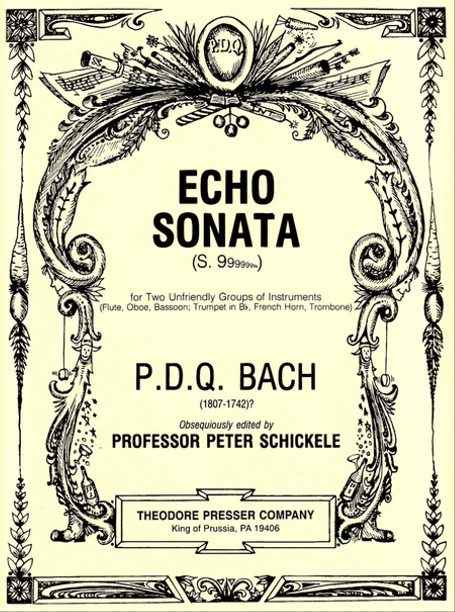Echo Sonata Chamber Music scores gallery preview page 1