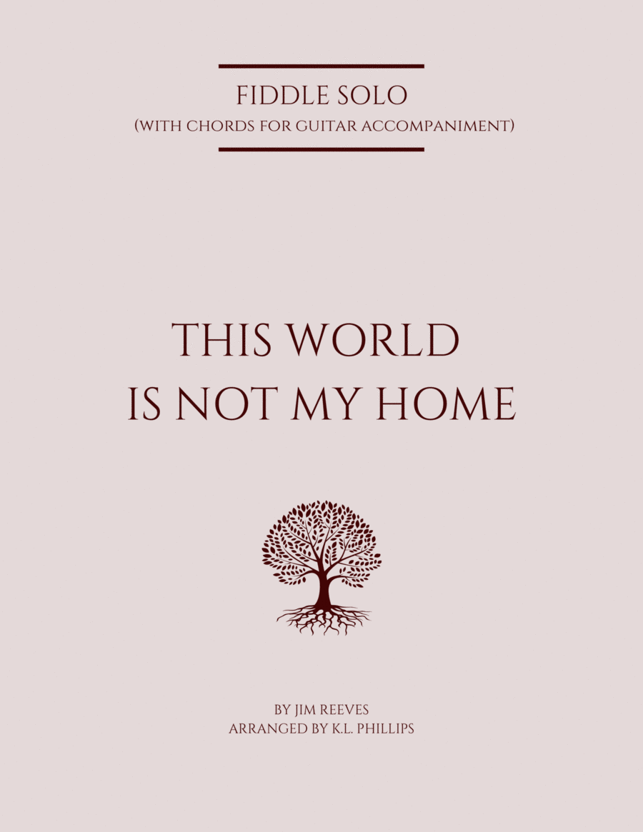 This World Is Not My Home Violin Solo scores gallery preview page 1