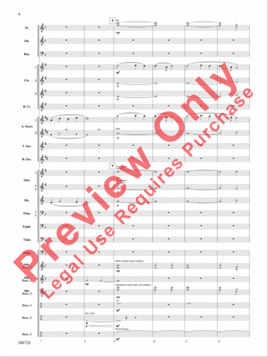 Ascension Ascension Concert Band scores gallery preview page 5