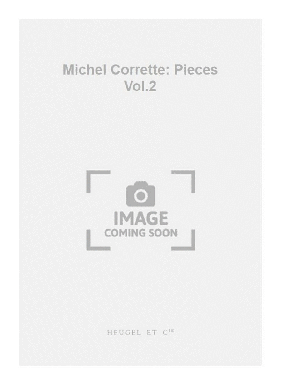Michel Corrette: Pieces Vol.2 Harpsichord scores gallery preview page 1