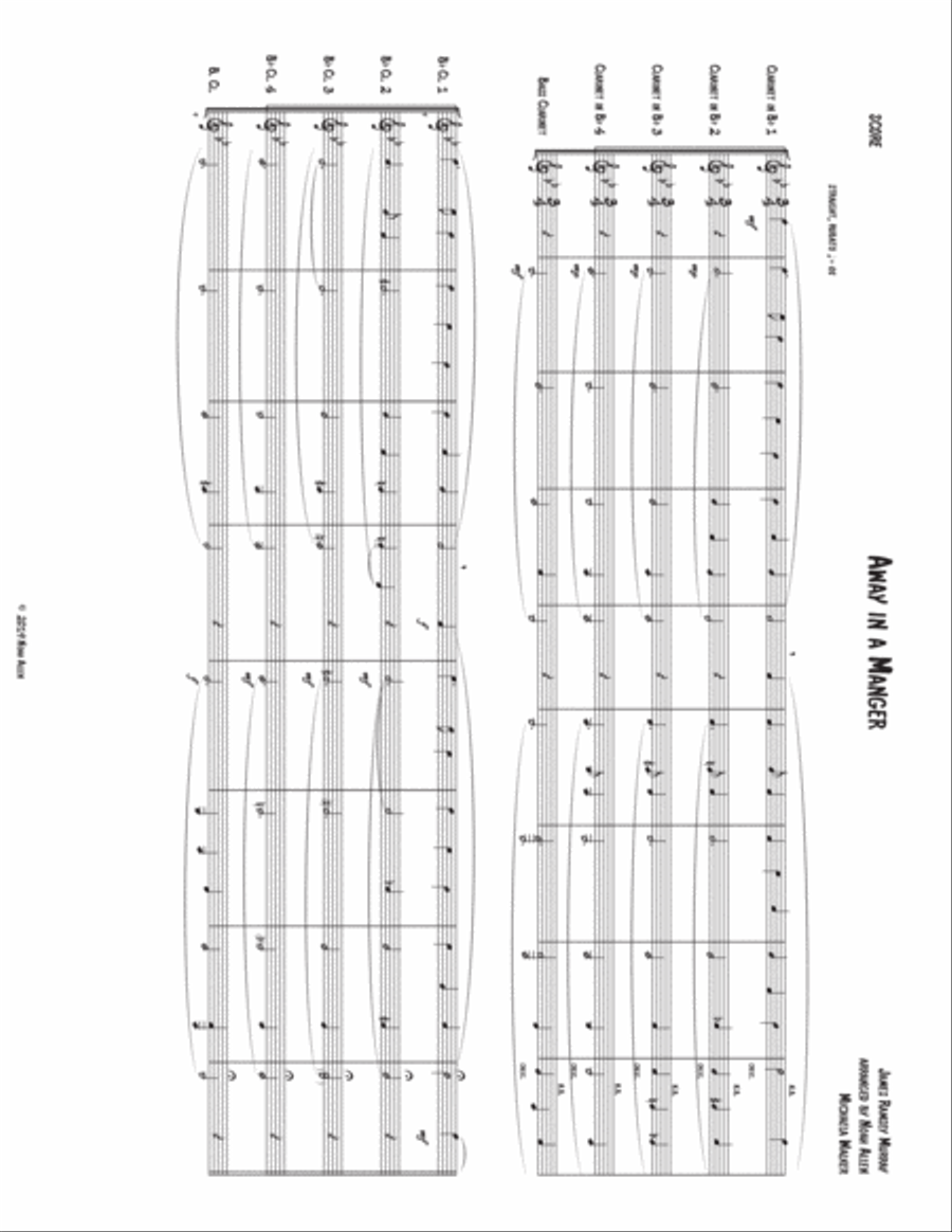 Jazz Christmas Collection: Volume II (Clarinet Quintet) Clarinet Quintet scores gallery preview page 6