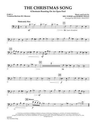 The Christmas Song (Chestnuts Roasting On An Open Fire) - Pt.4: Trombone/Bar. B.C./Bsn.
