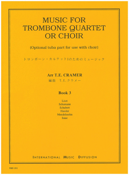 Music For Trombone Quartet - Book 3