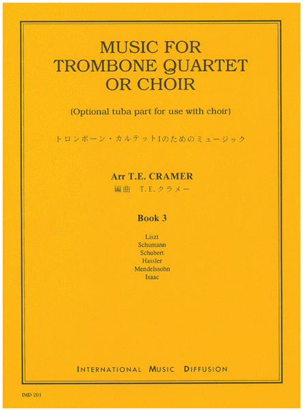 Music For Trombone Quartet - Volume 3