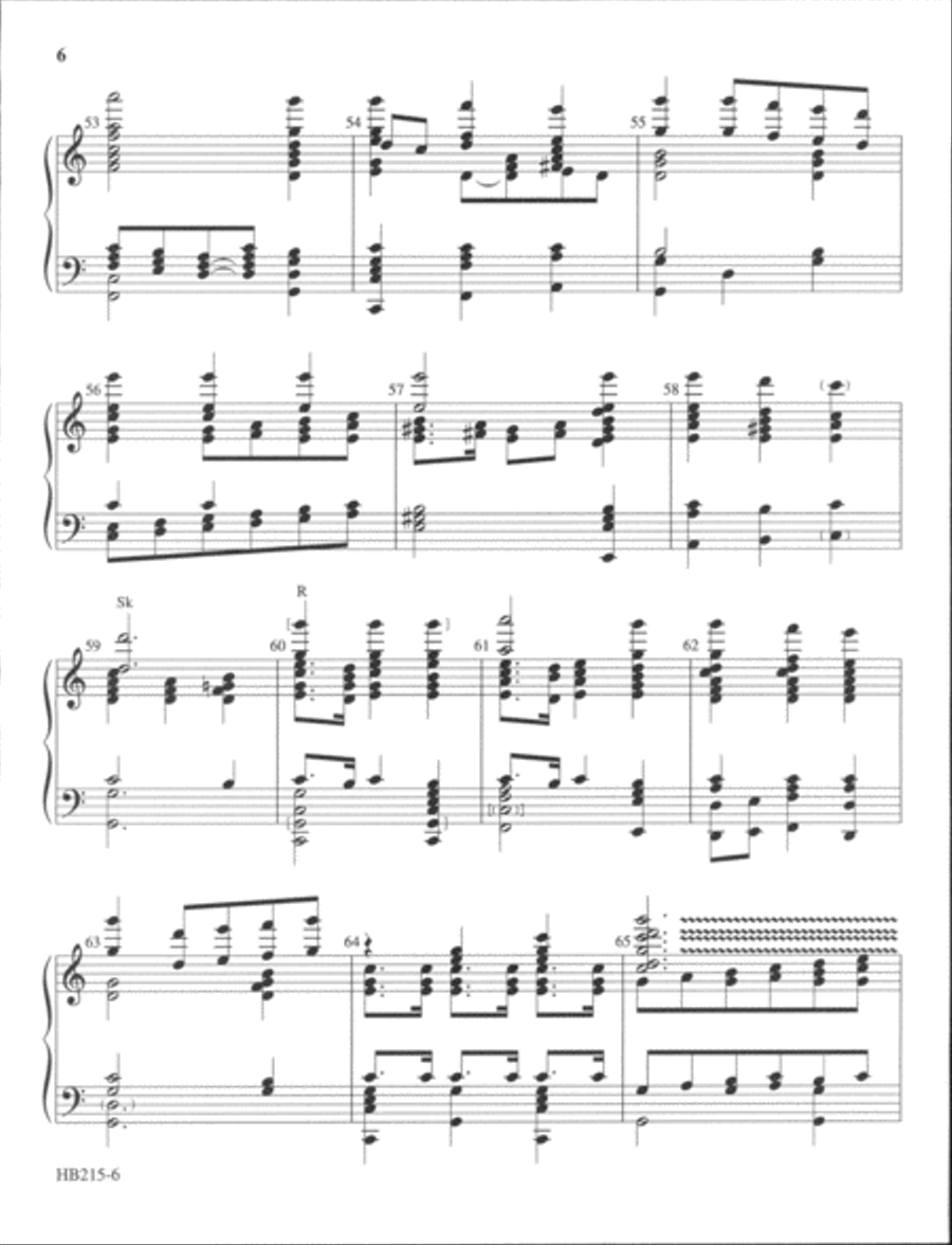 The Strife Is O'er 5-Octaves scores gallery preview page 5