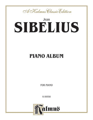 Book cover for Sibelius Piano Album