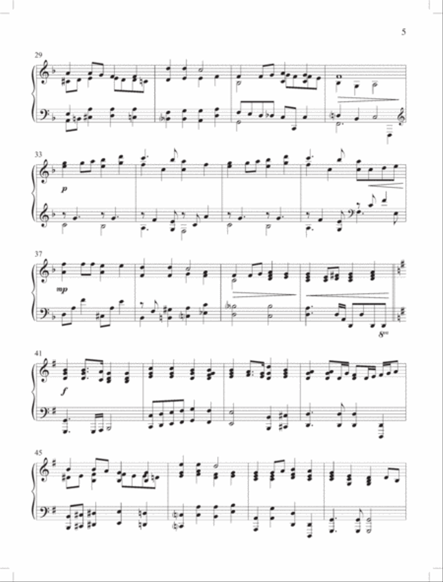 Jesus Loves Even Me Piano Solo scores gallery preview page 4
