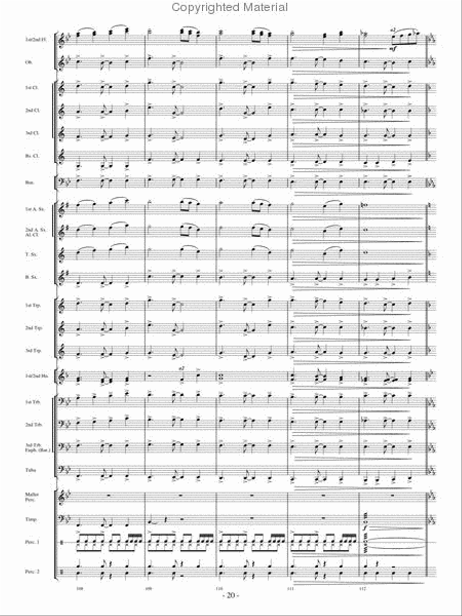 From Heartland to Heaven From Heartland to Heaven Concert Band scores gallery preview page 19