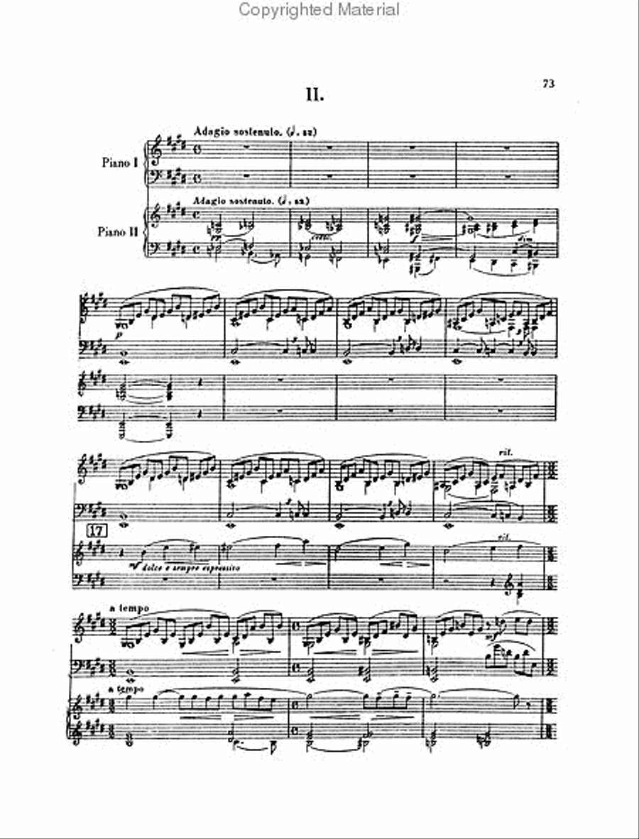 Three Piano Concertos: Nos. 1, 2, and 3 Piano Solo scores gallery preview page 3