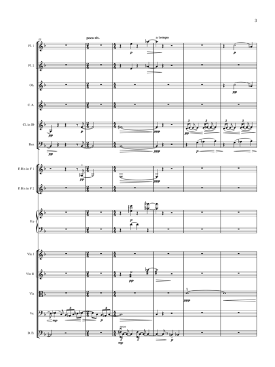 Des Pas Sur La Neige Des Pas Sur La Neige Chamber Orchestra scores gallery preview page 5