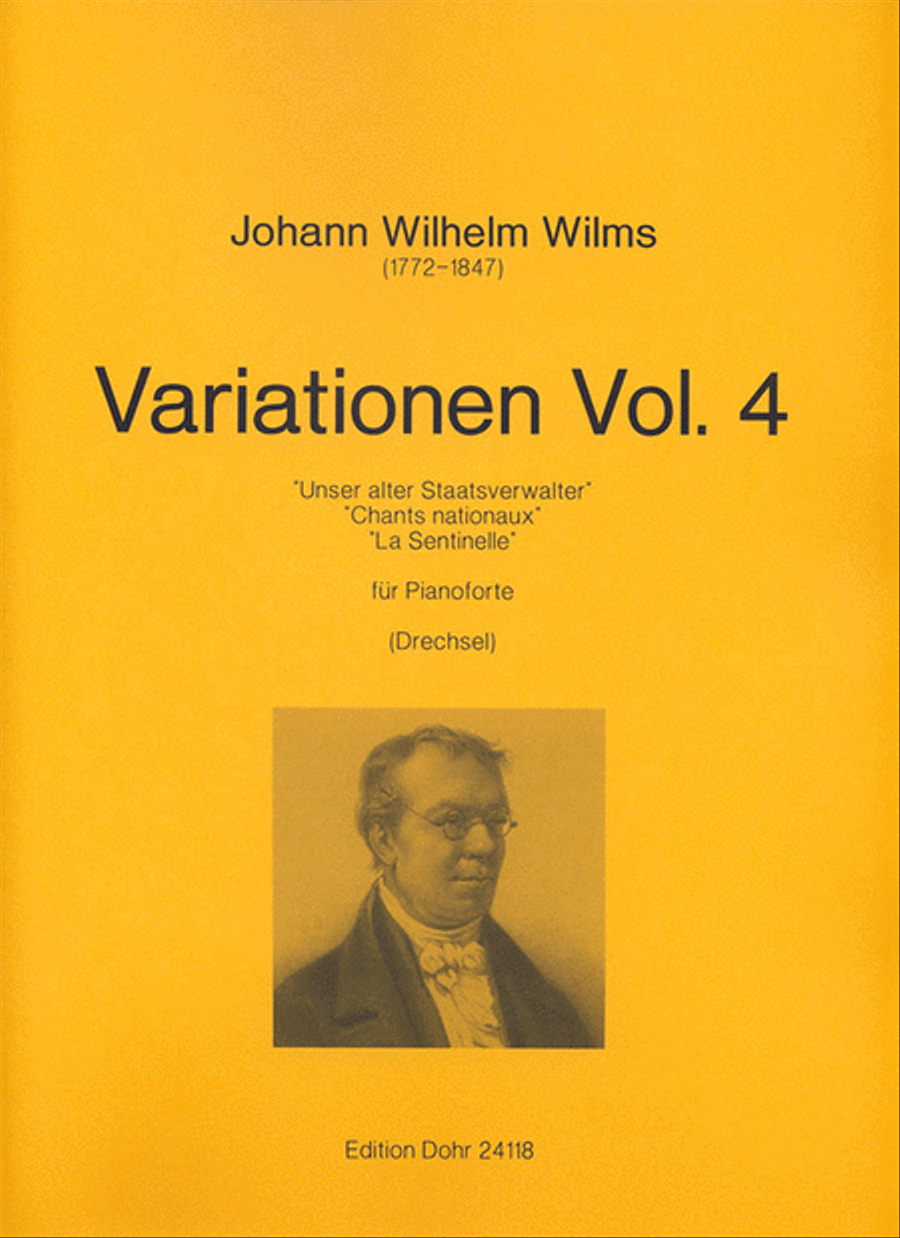 Variationen Vol. 4 für Pianoforte Piano Solo scores gallery preview page 1