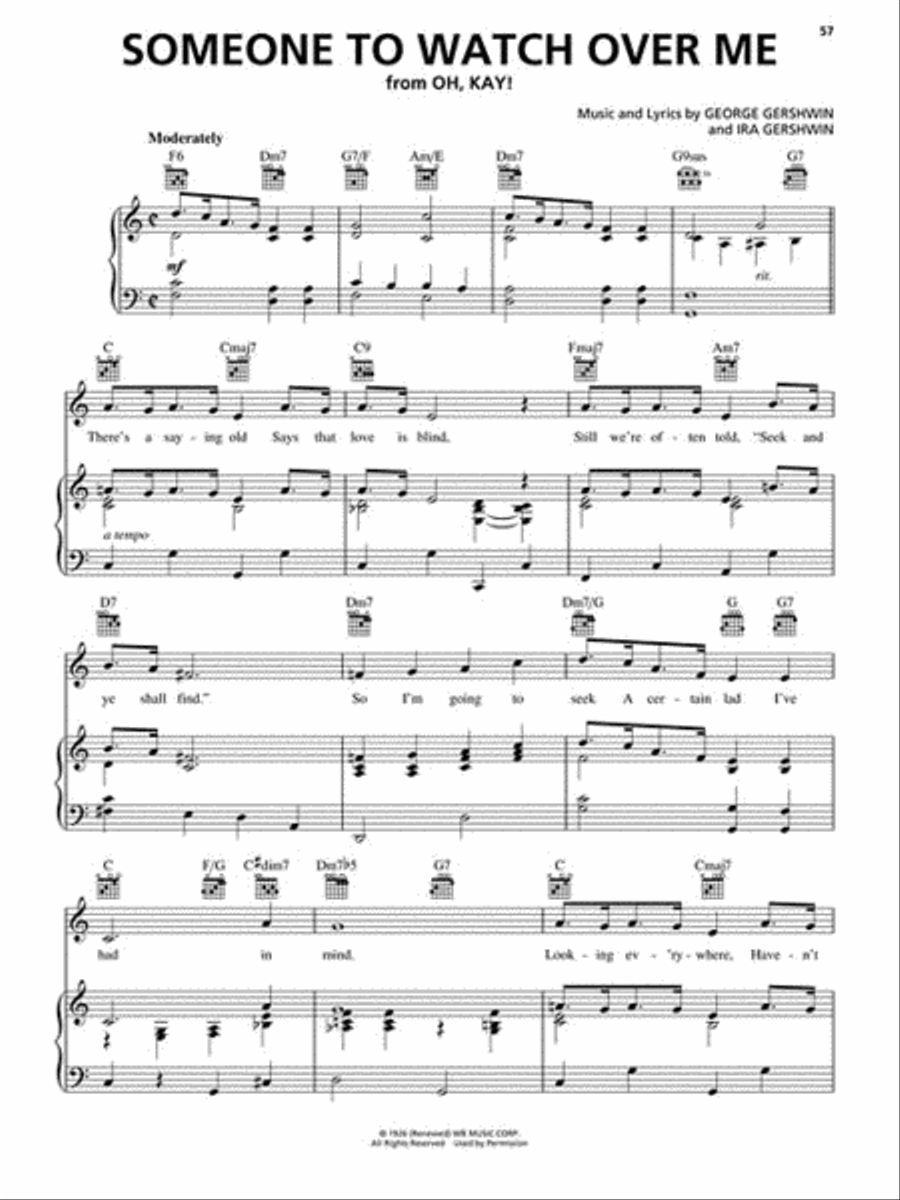 George Gershwin George Gershwin Piano scores gallery preview page 3