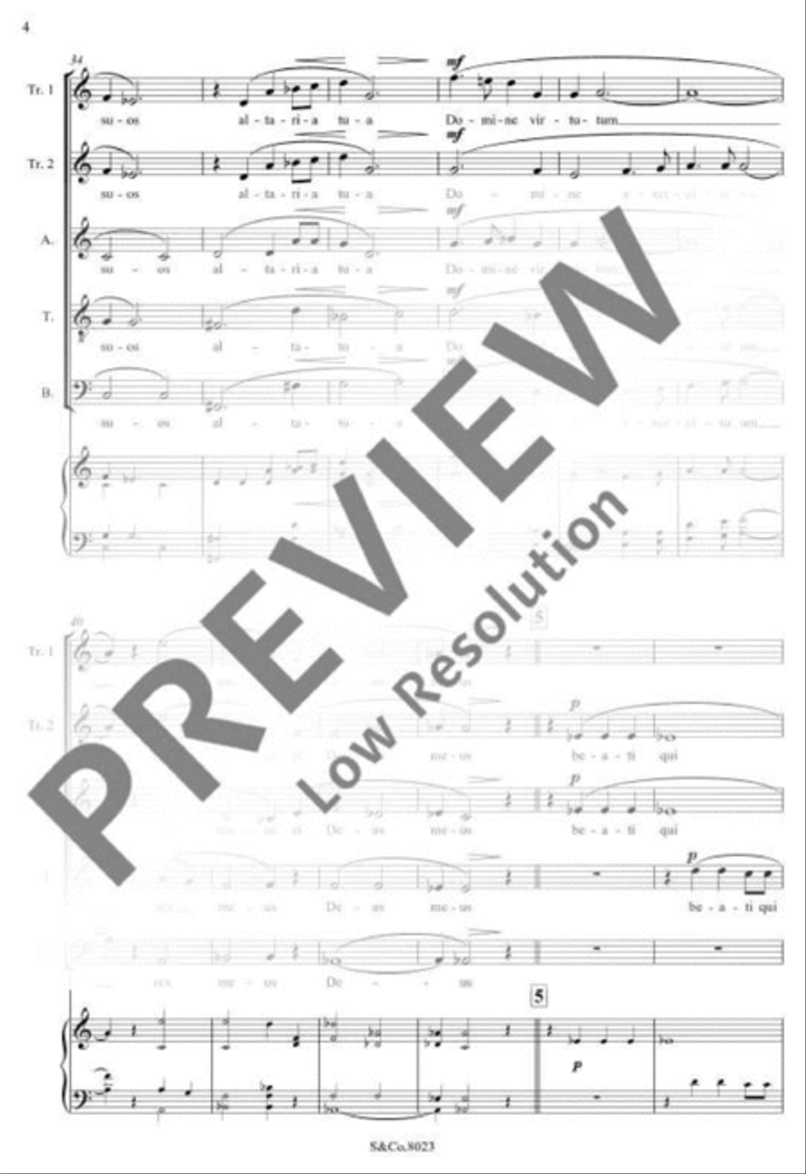 Psalm 83 (84) SSATB scores gallery preview page 11