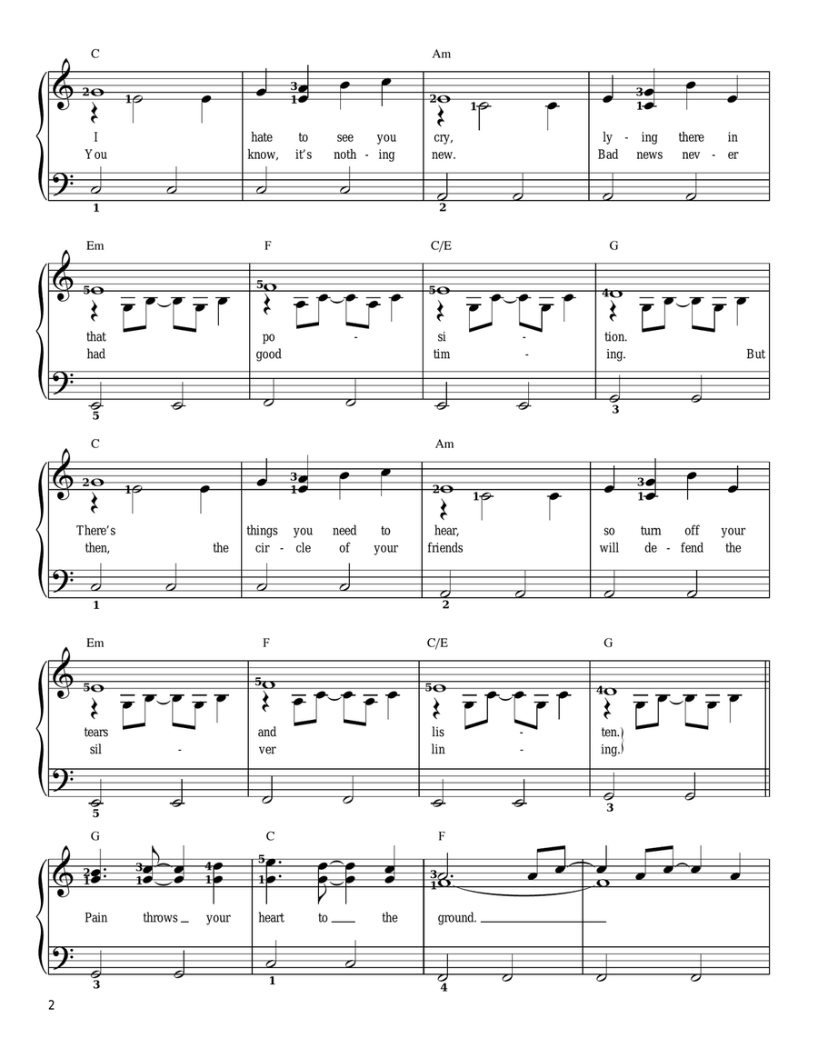 The Heart Of Life Voice scores gallery preview page 2