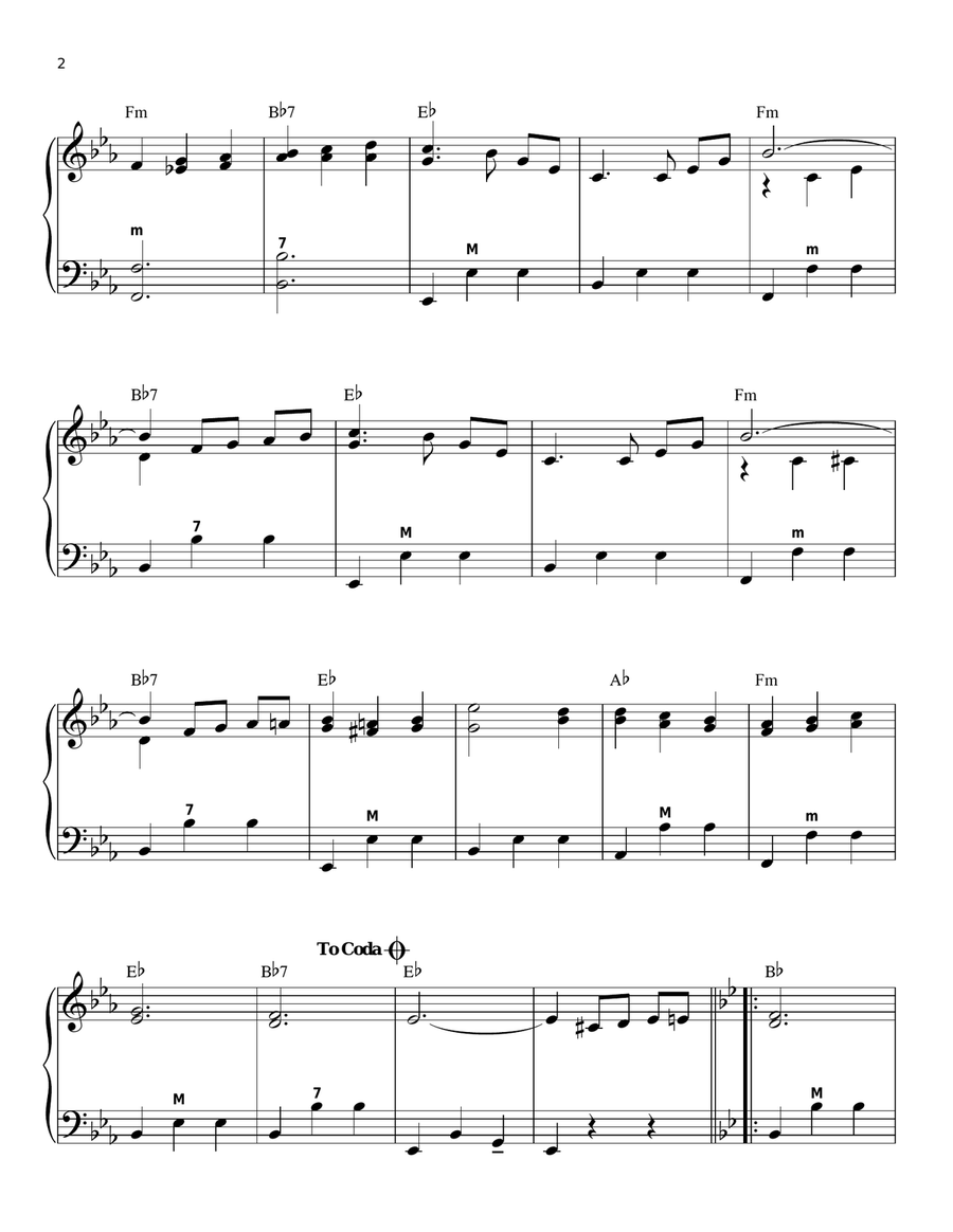 Valse Bleue Valse Bleue Piano scores gallery preview page 2