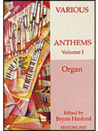 Book cover for Anthems Vol1 For Organ