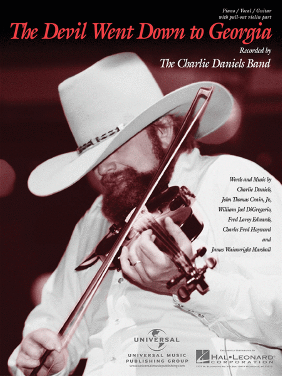 The Devil Went Down to Georgia Piano, Vocal, Guitar scores gallery preview page 1
