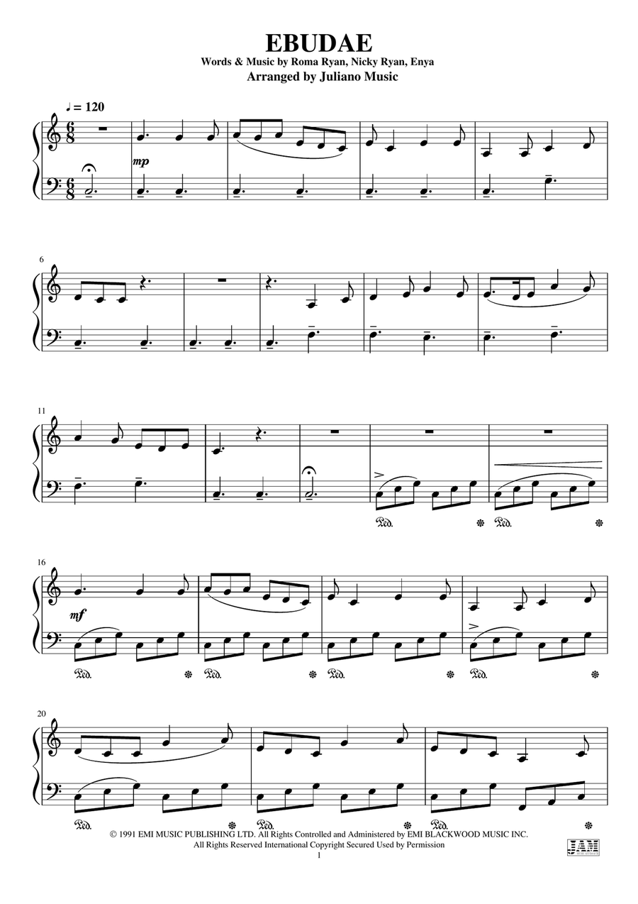 Ebudae Easy Piano scores gallery preview page 3