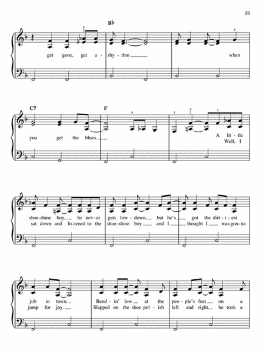 Johnny Cash - The Hits Johnny Cash - The Hits Easy Piano scores gallery preview page 3