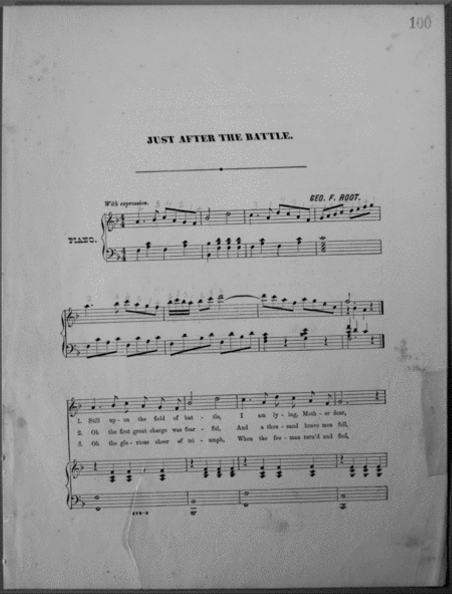 Just After the Battle. Song & Chorus Choir scores gallery preview page 2