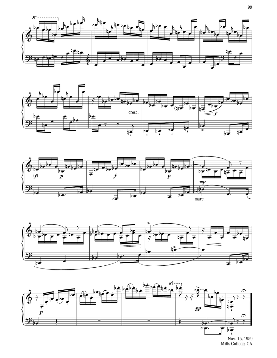 Romantic Pieces Piano Solo scores gallery preview page 4