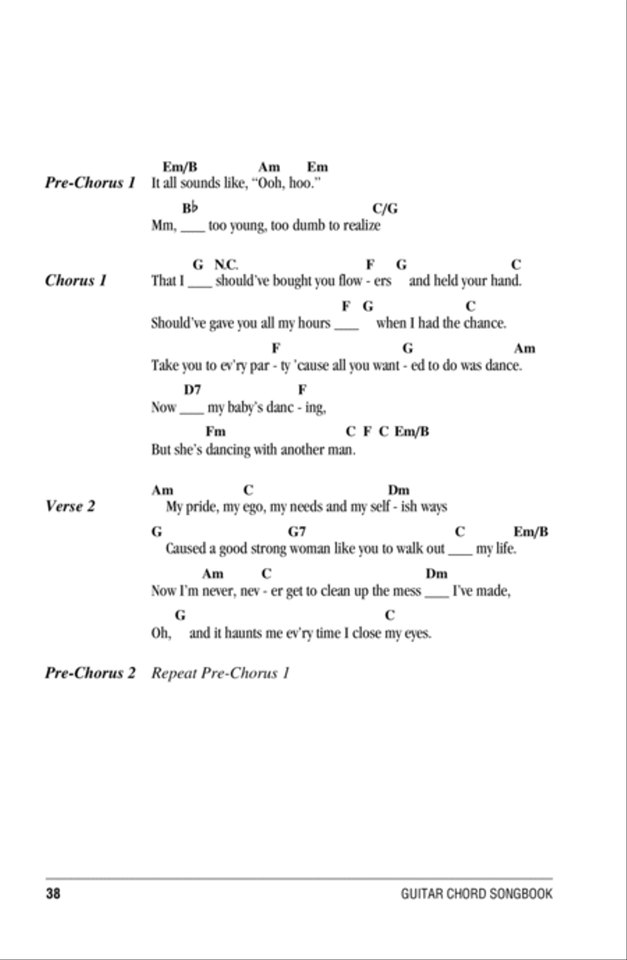 When I Was Your Man Acoustic Guitar scores gallery preview page 2