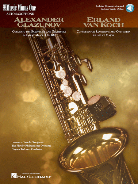 Alexander Glazunov: Saxophone Concerto in Eb Major, Op. 109; Erland von Koch: Saxophone Concerto in Eb Major - Music Minus One