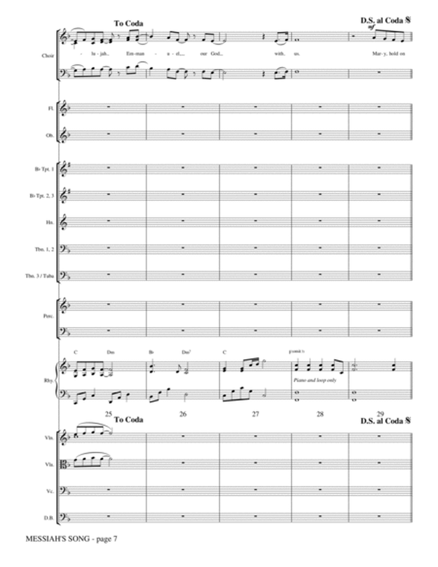 Messiah's Song - Full Score