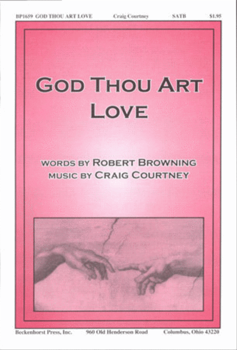 God Thou Art Love - SATB God Thou Art Love - SATB 4-Part scores gallery preview page 1