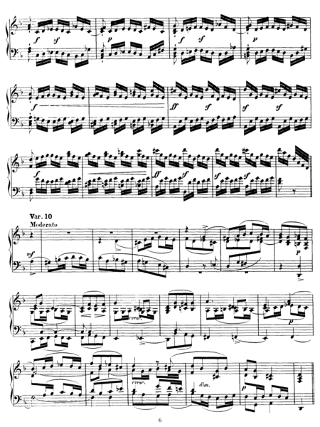 Variations Sérieuses in D minor - Felix Mendelssohn 