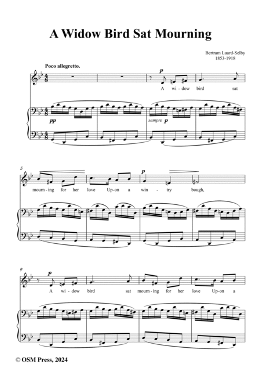 Luard-Selby-A Widow Bird Sat Mourning,in g minor SAT scores gallery preview page 2