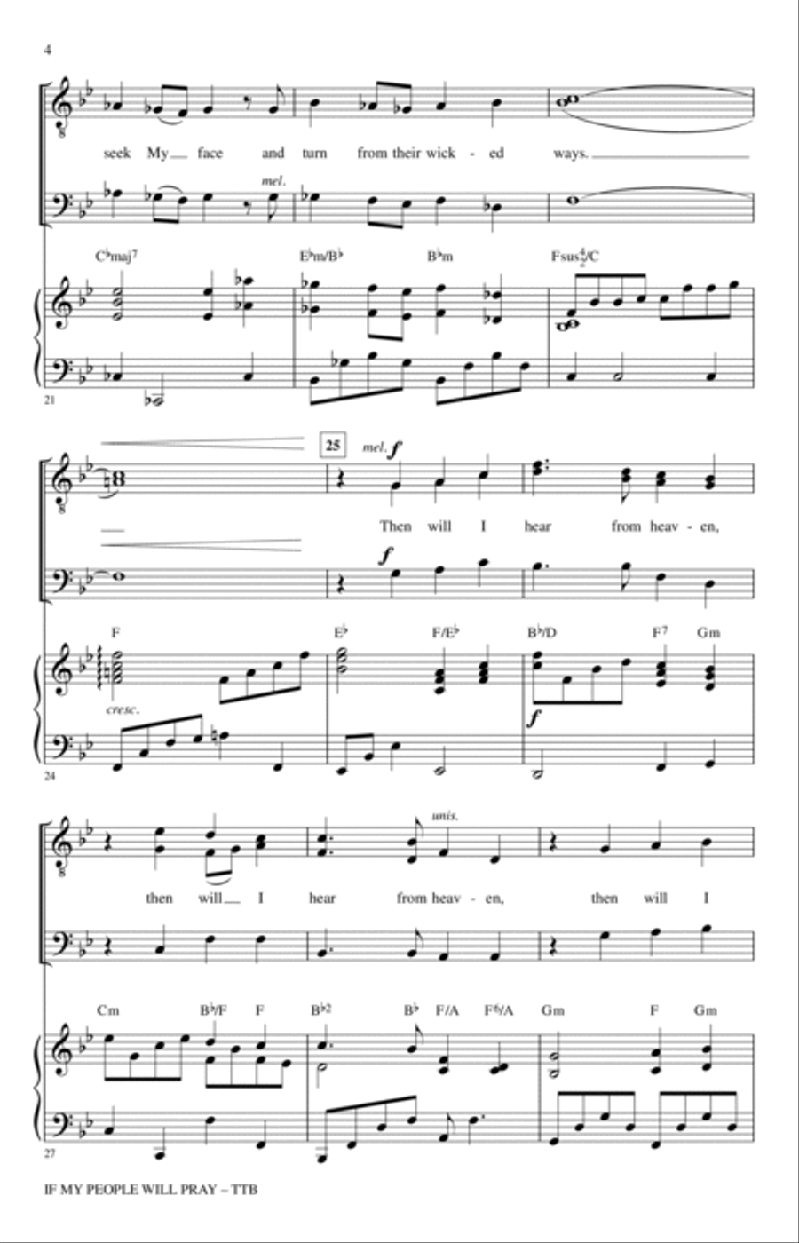 Hear Our Prayer, O Lord TTBB scores gallery preview page 3