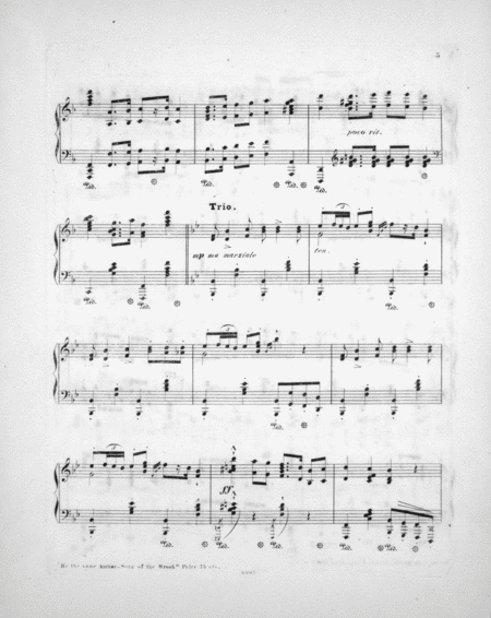 Bombastes Furioso, "Marcia Pomposo" for the Pianoforte