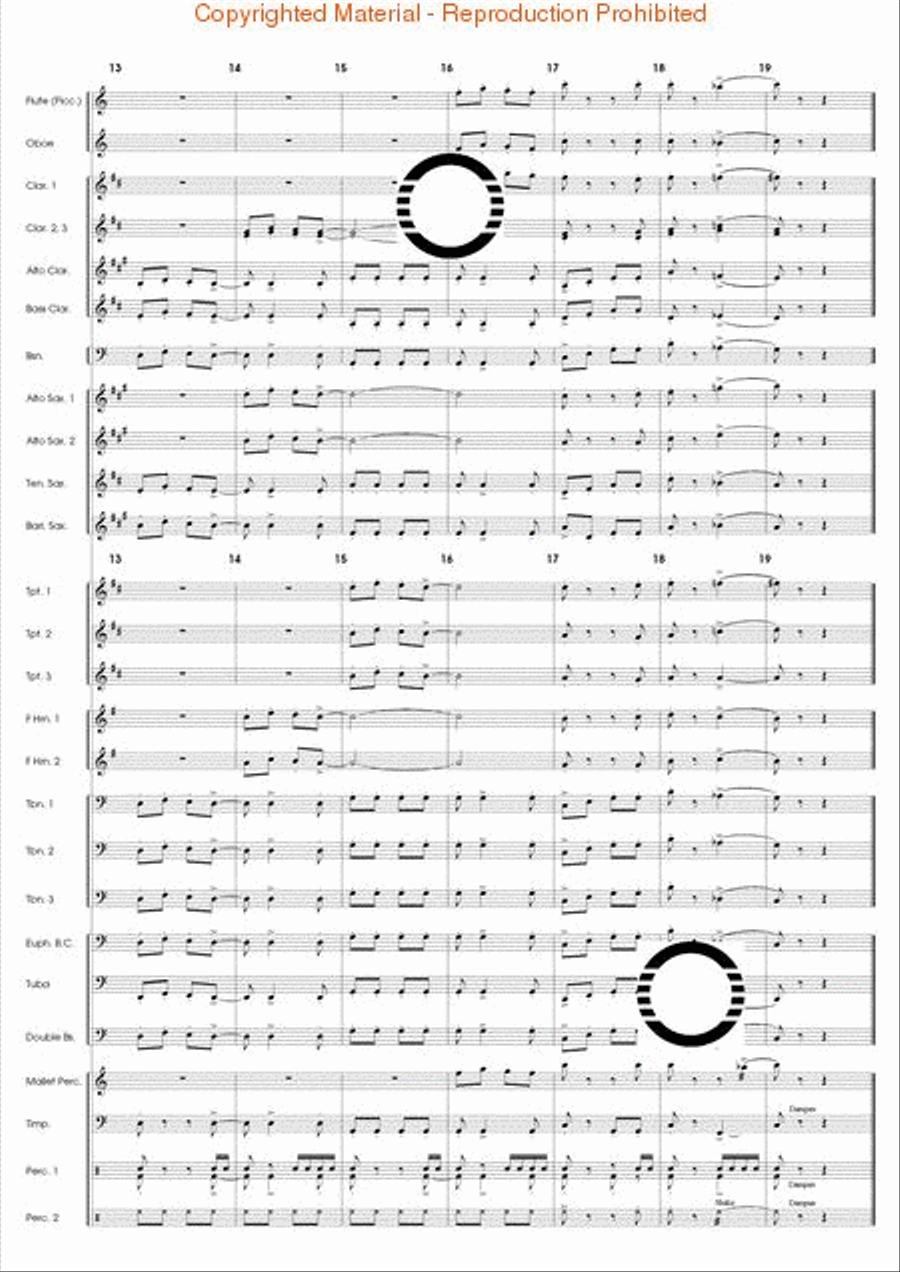 Articulation Studies Articulation Studies Concert Band scores gallery preview page 23