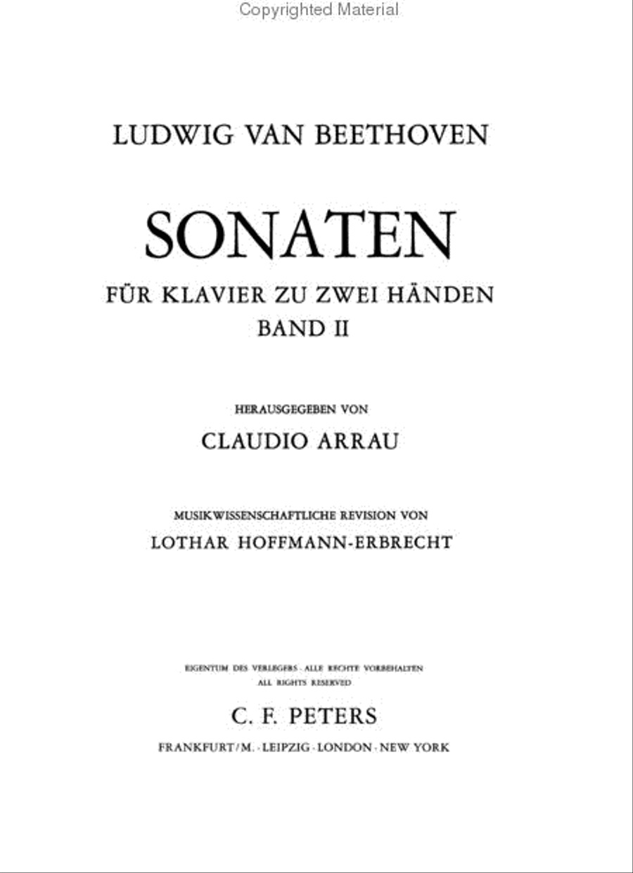 Piano Sonatas, Volume 2