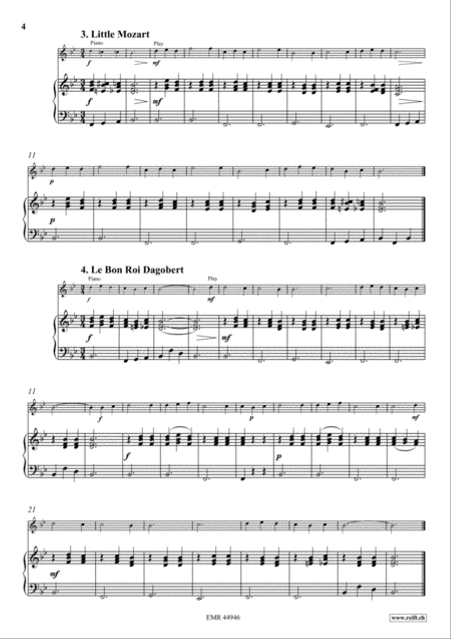 Melodies for Beginners Volume 1 Piano Accompaniment scores gallery preview page 7