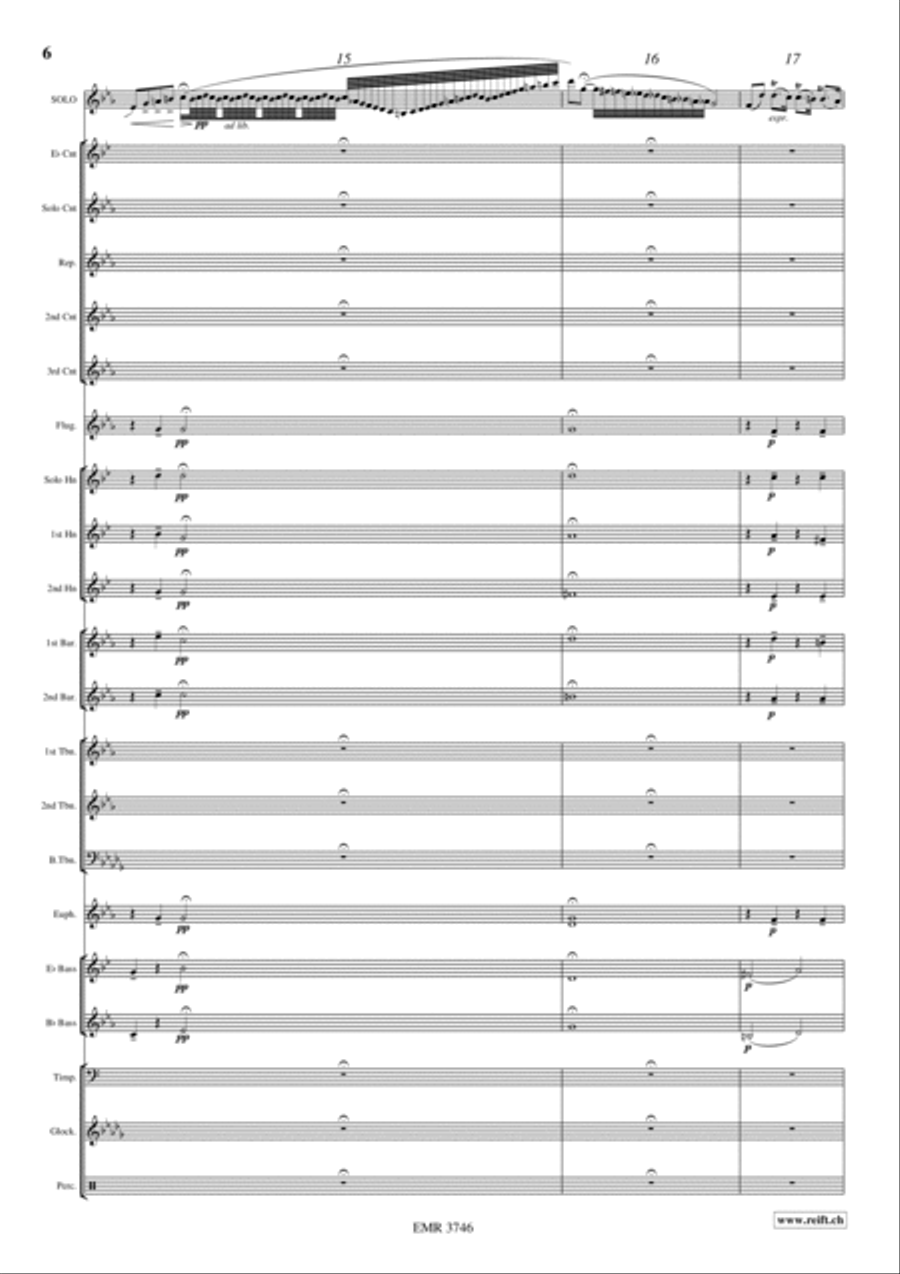 Zigeunerweisen Brass Band scores gallery preview page 7