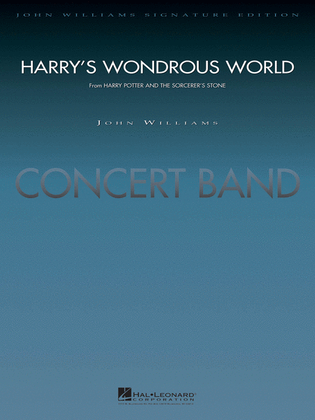 Book cover for Harry's Wondrous World (from Harry Potter and the Sorcerer's Stone)