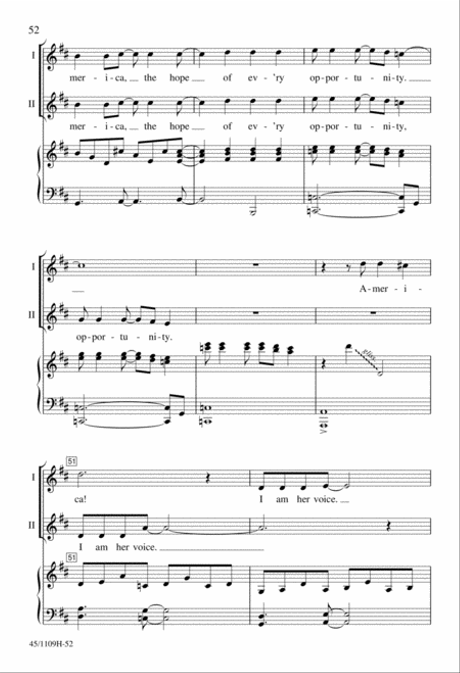 In Concert! for 2-part Choirs 2-Part scores gallery preview page 53