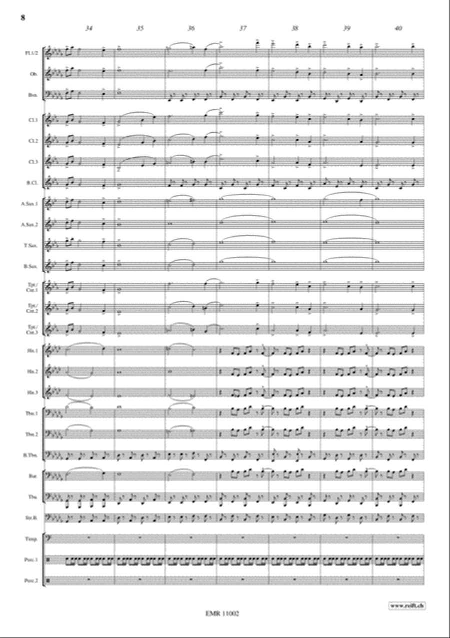 La Folie des Grandeurs La Folie des Grandeurs Concert Band scores gallery preview page 9