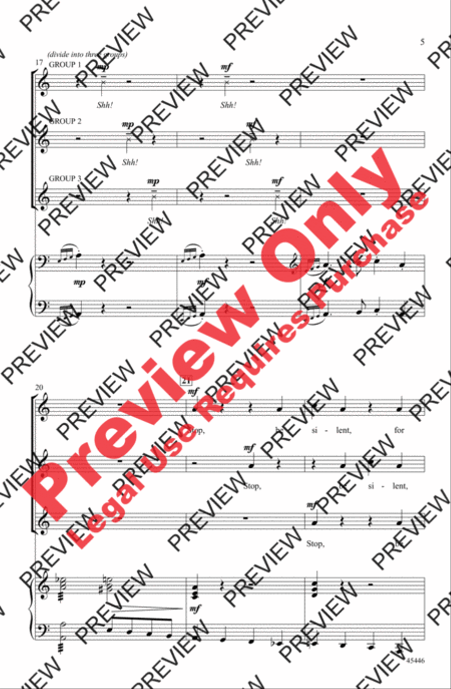 A Musical Pun-ology Unison Choir scores gallery preview page 5